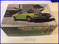 Rare 1968 AMT Model Kit Shelby Cobra G. T. 500 with Record. #T296-200 125
