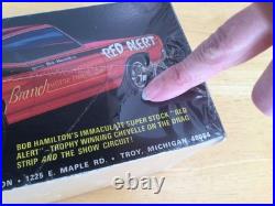 Rare 1970`s Amt Bob Hamilton`s Red Alert Drag Chevelle Ss 1/25 Model Sealed