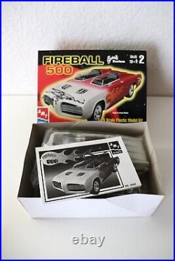 Rare 1/25 George Barris FIREBALL 500 Kustom AMT Autographed Model MIB