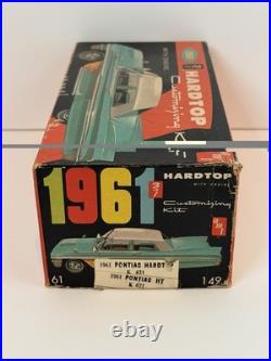 Rare AMT 1961 Pontiac Bonneville Hardtop Annual Kit # K621 Annual 3 In 1