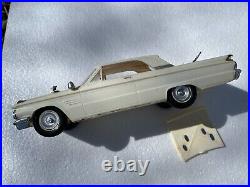 Rare AMT 1962 Mercury Meteor 2 Door Sedan 1/25 Scale Slight Customization