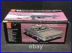 Rare AMT 1964 Chevy Impala Convertible Model Kit With Lights