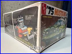 Rare AMT 1975 Ford Mustang 1/25 Scale Model Kit Stock or Street Factory Sealed