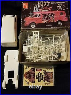 Rare! AMT 1977 Custom Chevy KISS Van Model Kit Unbuilt 1/25