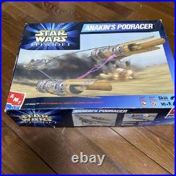 Rare AMT Anakin's Podracer Model Kit Star Wars Episode I Plastic 10 Years Plus