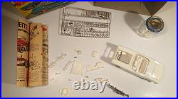 Rare AMT SMP 3 in 1 1961 Chevy Impala Convertible Model Car Kit Partially Built