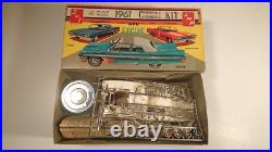 Rare AMT SMP 3 in 1 1961 Chevy Impala Convertible Model Car Kit Partially Built