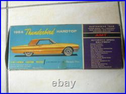 Rare Amt 1964 Ford Thunderbird Annual