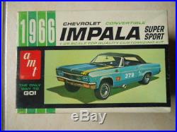 Rare Amt 1966 Chevrolet Impala Convertible Annual