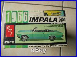 Rare Amt 1966 Chevrolet Impala Convertible Annual