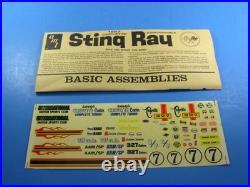 Rare Amt 1967 Chevy Corvette Convertible # 6917-170 Annual Unbuilt Only Issue