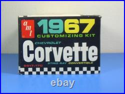 Rare Amt 1967 Chevy Corvette Convertible # 6917-170 Annual Unbuilt Only Issue
