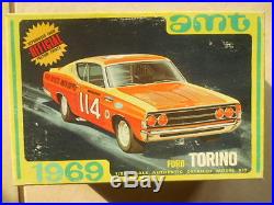 Rare Amt 1969 Ford Torino Stock Car Annual