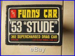 Rare Amt 53 Studebaker Awb Funny Car