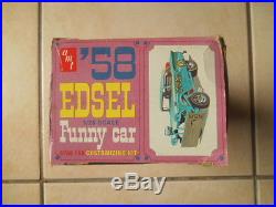 Rare Amt 58 Edsel Unreal Awb Funny Car