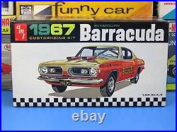 Rare Amt # 6857-170 1967 Plymouth Barracuda Fastback Beautiful Years Old Annual