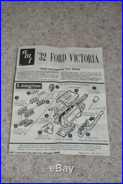 Rare Amt Elegance Series 1932 Ford Vicky Victorian Street Rod Model Car Kit 32