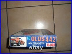 Rare Johan 1968 Oldsmobile 442 Funny Car Flat Box Kit