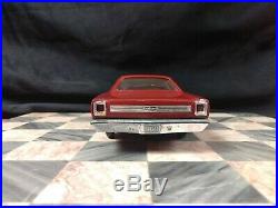 Rare NEAR MINT 1969 Plymouth GTX Dealer Promo Car (Dark Red)