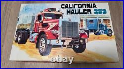Rare! Original Amt California Hauler 359 Gray 1969 Issue 1/25 Complete Sr #1