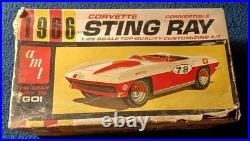 Rare Original Vintage Amt 1966 Corvette Sting-ray Conv Kit