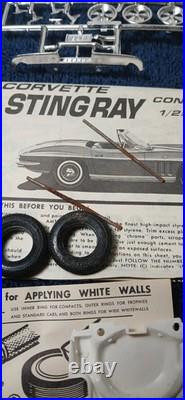 Rare Original Vintage Amt 1966 Corvette Sting-ray Conv Kit
