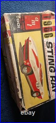 Rare Original Vintage Amt 1966 Corvette Sting-ray Conv Kit
