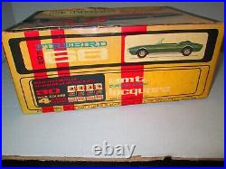 Rare! Original Vintage Amt 1968 Tin Indian Pontiac Firebird 400 Kit Complete
