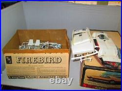Rare! Original Vintage Amt 1968 Tin Indian Pontiac Firebird 400 Kit Complete