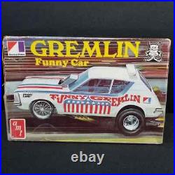 Rare UNASSEBLED 1980s Open Box AMC Gremlin Funny Car, AMT 1/25 Scale Model Kit