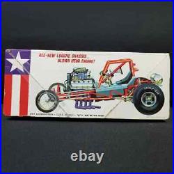 Rare UNASSEBLED 1980s Open Box AMC Gremlin Funny Car, AMT 1/25 Scale Model Kit