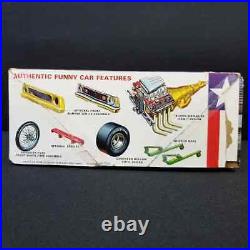 Rare UNASSEBLED 1980s Open Box AMC Gremlin Funny Car, AMT 1/25 Scale Model Kit