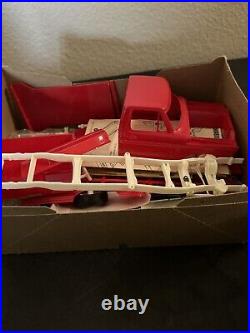 Rare Vintage. 1975 AMT New Ford Pickup Model Open Box All Parts Complete