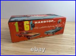 Rare Vintage 1/25 Smp Amt Corvette Hardtop K-921 Customizing 1961 Nm