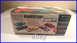 Rare Vintage AMT 1962 3 in 1 Ford Hardtop Model Car Kit 1/25 Scale