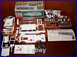 Rare Vintage AMT 1965 Chevelle Station Wagon Kit Complete Instructions #8745-150