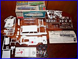 Rare Vintage AMT 1965 Chevelle Station Wagon Kit Complete Instructions #8745-150