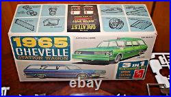 Rare Vintage AMT 1965 Chevelle Station Wagon Kit Complete Instructions #8745-150