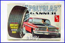 Rare Vintage AMT Polyglass 1962 Bonneville Gasser 1/25 Model Car Kit # T297-200