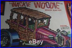 Rare Vintage AMT Wackie Woodie Krazy Kar Kit #903-200