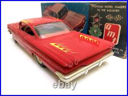 Rare! Vintage Amt 1960 Pontiac Bonneville 2dr Hardtop Built Model Kit Nice Cond