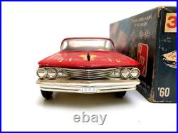 Rare! Vintage Amt 1960 Pontiac Bonneville 2dr Hardtop Built Model Kit Nice Cond