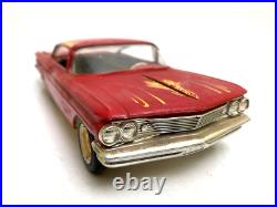 Rare! Vintage Amt 1960 Pontiac Bonneville 2dr Hardtop Built Model Kit Nice Cond