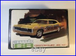 Rare Vintage Amt 1968 Chevrolet Ss 427 Unbuilt Kit Very Nice