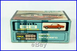 Rare Vintage Open Box Model Car Kit AMT # 5628 200 1968 Chevelle SS 396 ChevAm