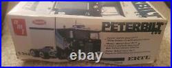 Rare! Vintage Peterbilt Coe Amt 6102 Ertl 6648 125 Scale Model Kit Complete