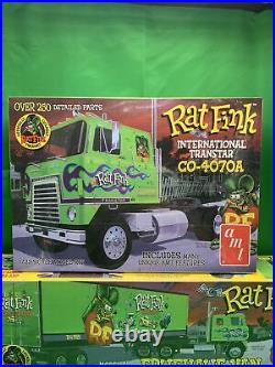 Rat Fink International Transtar & Fruehauf Trailer Model Kits 1/25 Amt Cool