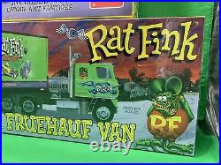 Rat Fink International Transtar & Fruehauf Trailer Model Kits 1/25 Amt Cool