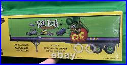 Rat Fink International Transtar & Fruehauf Trailer Model Kits 1/25 Amt Cool