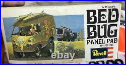 Revell H-1203 Bed Bug Vw Van bus Panel pad Volkswagen Deals Wheels 1/25 1969 McM